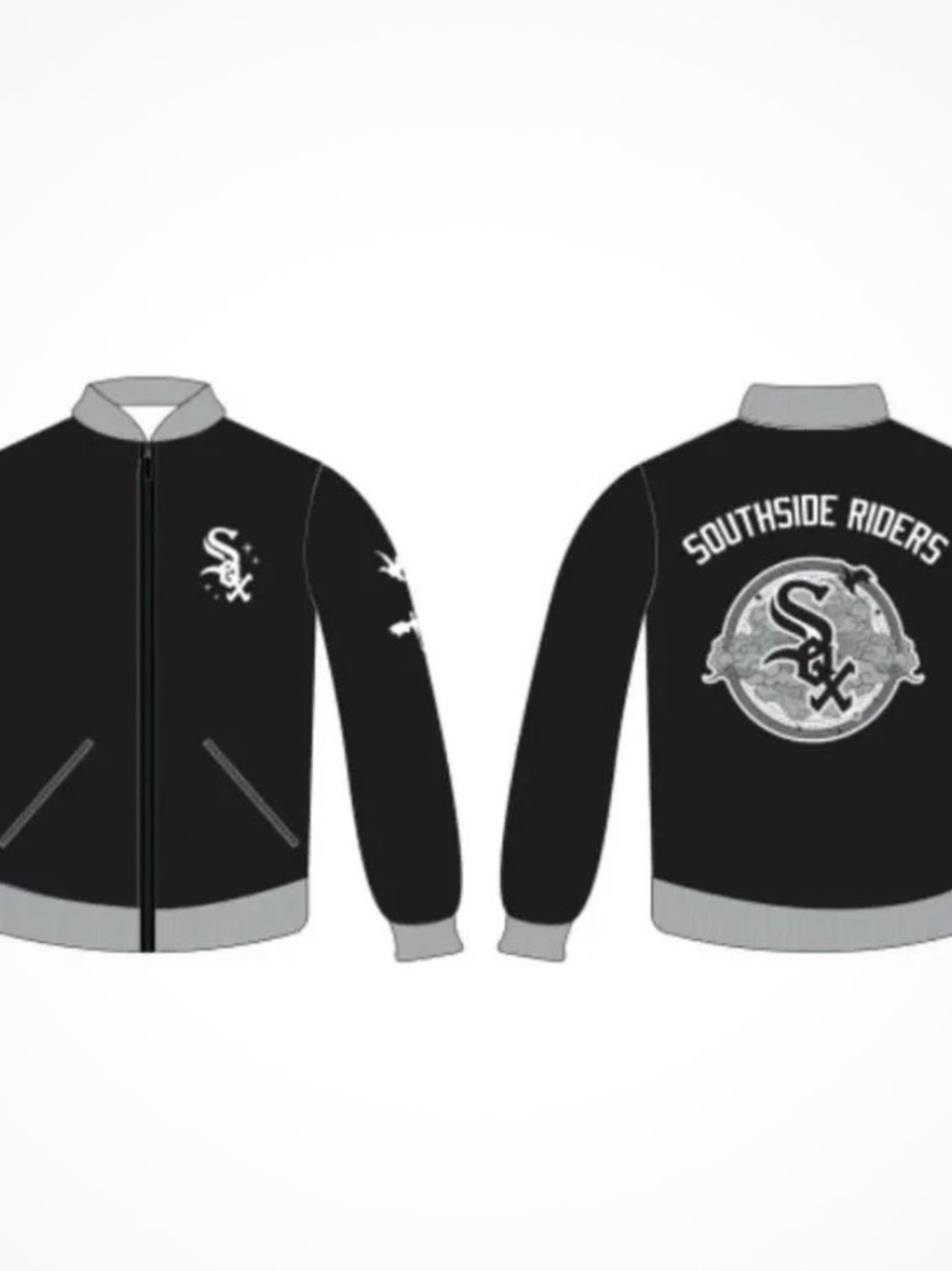 Chicago White Sox Fourth Wing Bomber Jacket 8/12/26 Adult XL (unopened new)